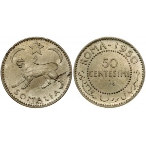 Somalia Italian Somaliland 50 Centesimi 1950