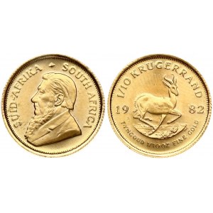 South Africa 1/10 Ounce Krugerrand 1982