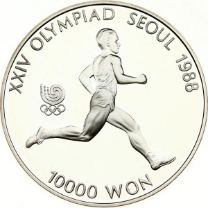 South Korea 10 000 Won 1986 Runner