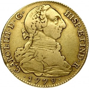 Spain 4 Escudos 1779 PJ