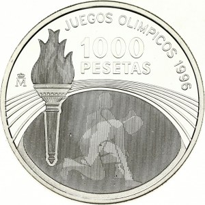 Spain 1000 Pesetas 1995 Atlanta '96