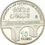 Spain 10 Euro 2006 20th Anniversary of the Accession of Spain and Portugal to the European Union