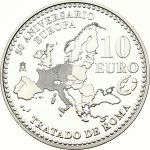 Spain 10 Euro 2007 50th Anniversary of the Treaty of Rome