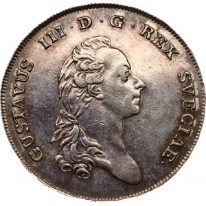 Sweden Riksdaler 1775 OL