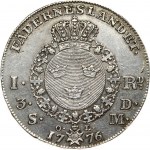 Sweden 1 Riksdaler 1776 OL