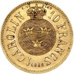 Sweden 1 Carolin 1868 - 10 Francs 1868