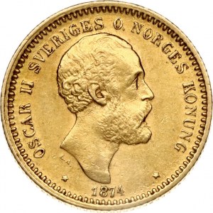 Sweden 10 Kronor 1874 ST