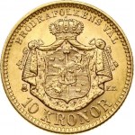 Sweden 10 Kronor 1901 EB