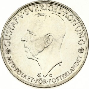 Sweden 5 Kronor 1935 G Riksdag