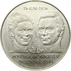 Sweden 50 Kronor 1976 E Royal Wedding