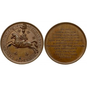 Switzerland Bronze Medal 1864 Winterthur 600 years of Market Rights