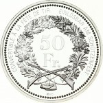 Switzerland 50 Francs 2015 Wallis Shooting Festival