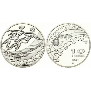 Ukraine 10 Hryvnia 2001 Ice Dancing