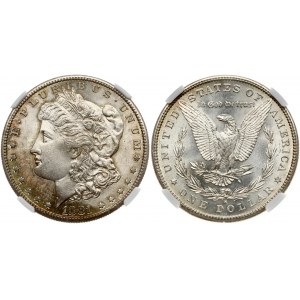 USA 1 Dollar 1881 S 'Morgan Dollar' NGC MS 63