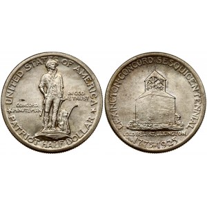 USA 1/2 Dollar 1925 P Lexington-Concord Sesquicentennial