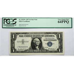 USA 1 Dollar 1957 George Washington Banknote PCGS Very Choice New 64 PPQ