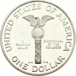USA 1 Dollar 1989 S Bicentennial of the Congress
