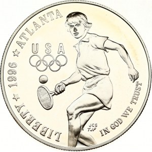 USA 1 Dollar 1996 Atlanta Olympics - Tennis