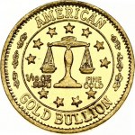 USA Token (2000) American gold bullion 1/10 oz