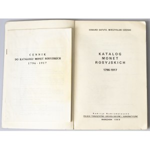 Safuta E., Czerski M. Katalog Monet Rosyjskich 1796-1917