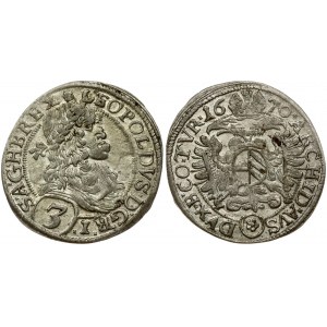Tyrol 3 Kreuzer 1670 Vienna
