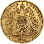 Austria 10 Corona 1905
