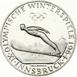 Austria 50 Schilling 1964 Winter Olympics Innsbruck