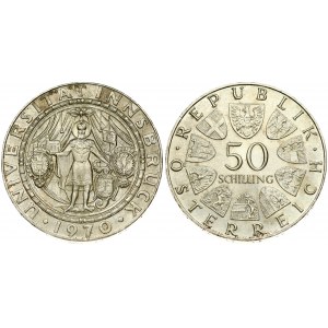 Austria 50 Schilling 1970 Innsbruck University