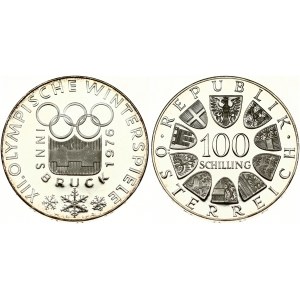 Austria 100 Schilling 1976 Olympics Innsbruck