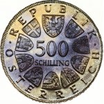 Austria 500 Schilling 1980 1000th Anniversary of Steyr