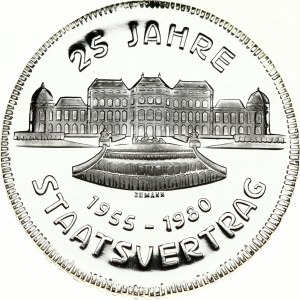 Austria 500 Schilling 1980 25th Anniversary of the State Treaty