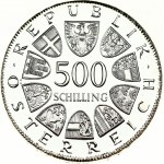 Austria 500 Schilling 1980 Bicentennial - Death of Maria Theresia