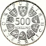 Austria 500 Schilling 1980 100th Anniversary of Austrian Red Cross