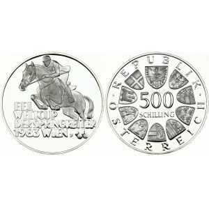 Austria 500 Schilling 1983 World Cup Horse Jumping Championship
