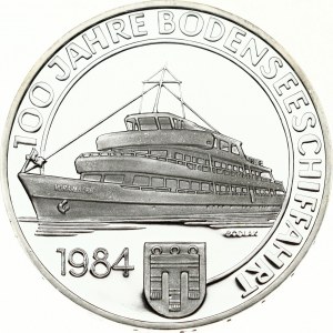 Austria 500 Schilling 1984 100th Anniversary - Commercial Shipping on Lake Constance