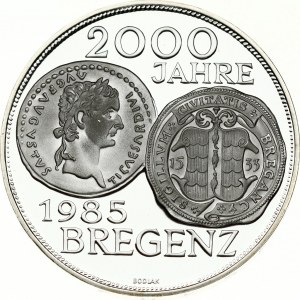 Austria 500 Schilling 1985 2000th Anniversary of Bregenz