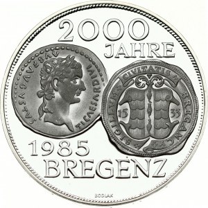 Austria 500 Schilling 1985 2000th Anniversary of Bregenz