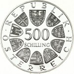 Austria 500 Schilling 1988 St Georgenberg Abbey