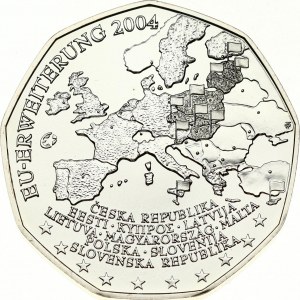 Austria 5 Euro 2004 Enlargement of the European Union