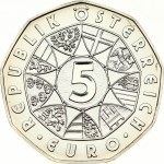 Austria 5 Euro 2004 Enlargement of the European Union
