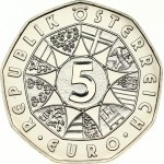 Austria 5 Euro 2007 100th Anniversary of Universal Male Suffrage