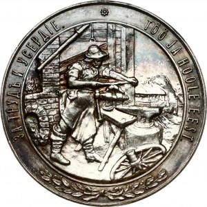 Estonia Medal (ND (1901) of the Yuryevsky Estonian Agricultural Society (R3)