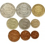 Estonia. 1-50 Senti & 5Marka & 1-2 Krooni (1922-1939) Lot of 9 Coins