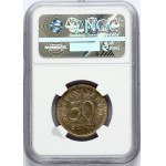 Estonia 50 Senti 1936 NGC MS 63