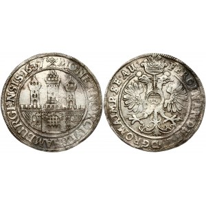 Germany Hamburg Taler 1637