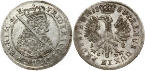 Brandenburg-Prussia 18 Groschen 1698 SD