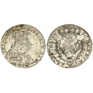 Germany Prussia 6 Kreuzer 1756 B