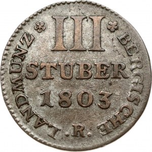 Germany Berg 3 Stuber 1803 R