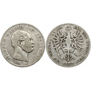 Prussia Taler 1862 A