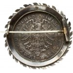 Brooch of 2 Mark 1888 Prussia